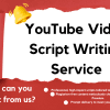 YouTube Video Script Writing Service
